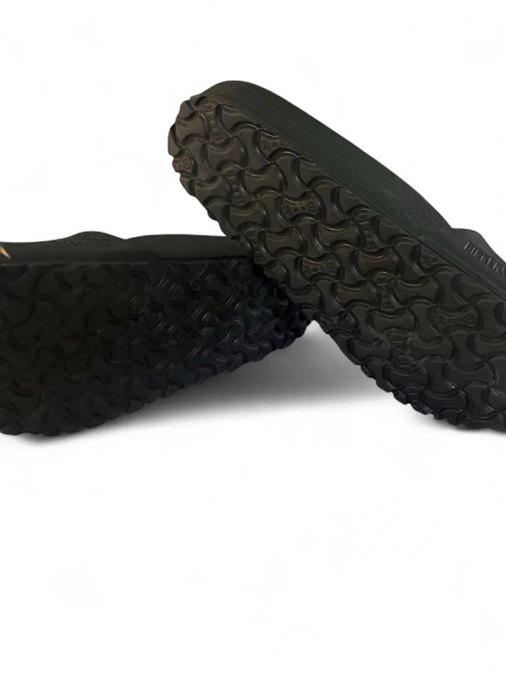 Birkenstock Men's Black EVA Two-Strap Slide Sandals - Classic Fit